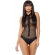 SLEEVELESS NET BODYSUIT