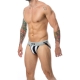 MOB STRIPE CLASSIC JOCK WHITE