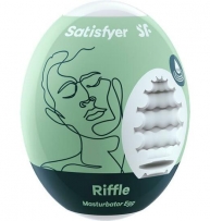 Satisfyer masturbatore uovo singolo riffle.