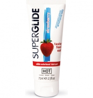 Hot lubrificante commestibile superglide alla fragola