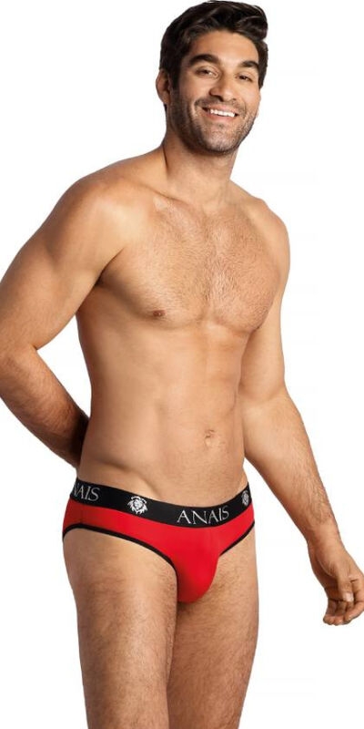 ANAIS ELASTIC Intimo uomo in microfibra rosso ed elastico