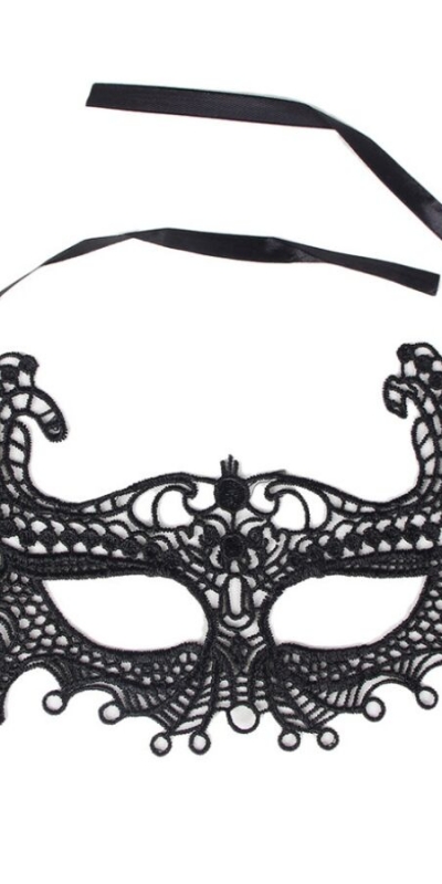 Antifaz Maschera di lingerie erotica, elegante e seducente.