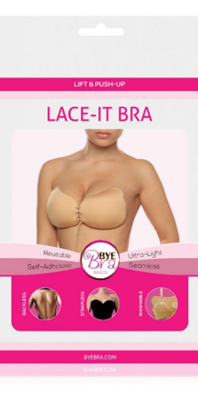 LACE-IT Reggiseno riutilizzabile e autoadesivo per esaltare il décolleté.