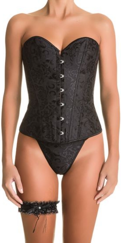 CORSET CAROL - 3 PIEZAS Corsetto carol nero