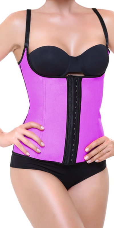 CORSET Lattice di forma viola