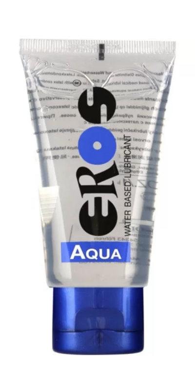 EROS AQUA Lubrificante a base d'acqua testato dermatologicamente.