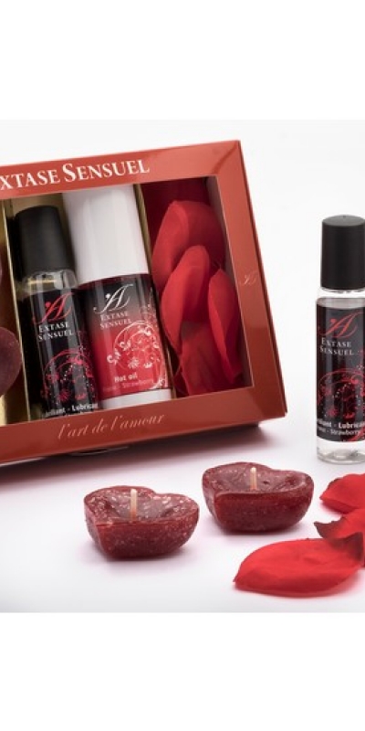 KIT EXTASE SENSUEL Scrigno della tentazione rossa