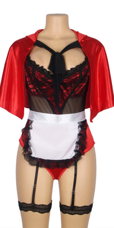 HALLOWEEN Intimo rosso, 95% poliestere, 5% elastan seducente