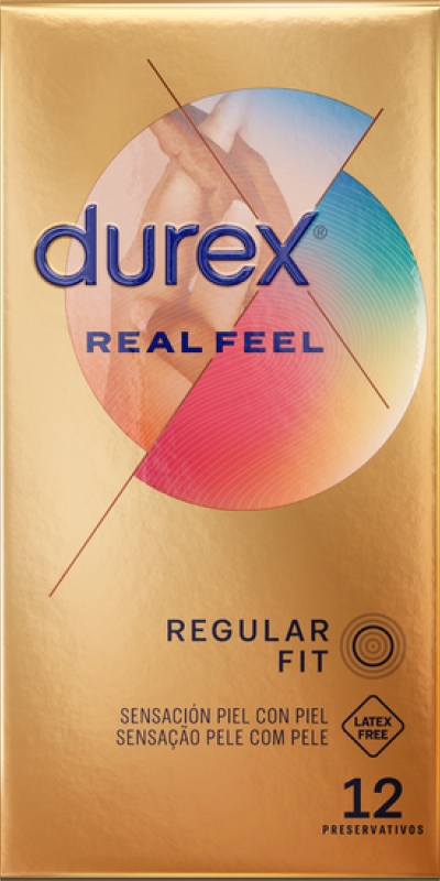 DUREX REAL FEEL SENSIBILIDAD N Progettato per sentire la sensibilità naturale,