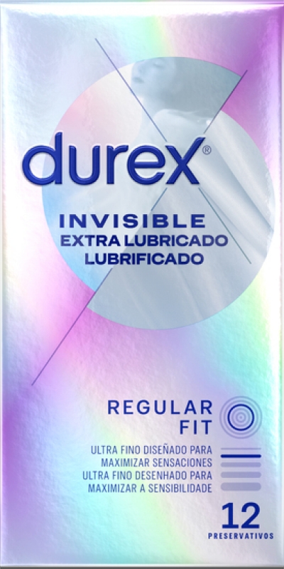 DUREX INVISIBLE Preservativi con maggiore sensibilità e lubrificazione