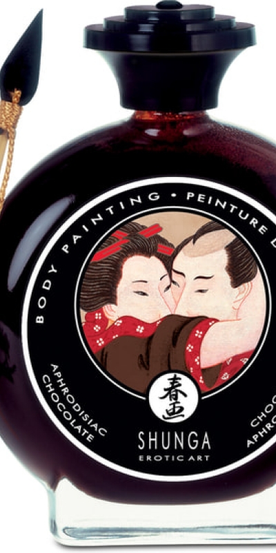 SHUNGA BODY PAINTING Combina i giochi erotici con sapori proibiti.