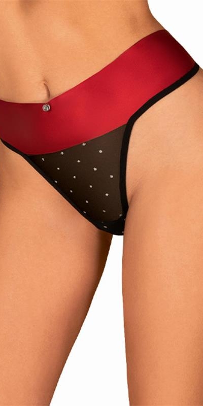 OBSESSIVE  SEDUCTIVE HEART-SHA Tanga di lingerie seducente con dettagli brillanti.