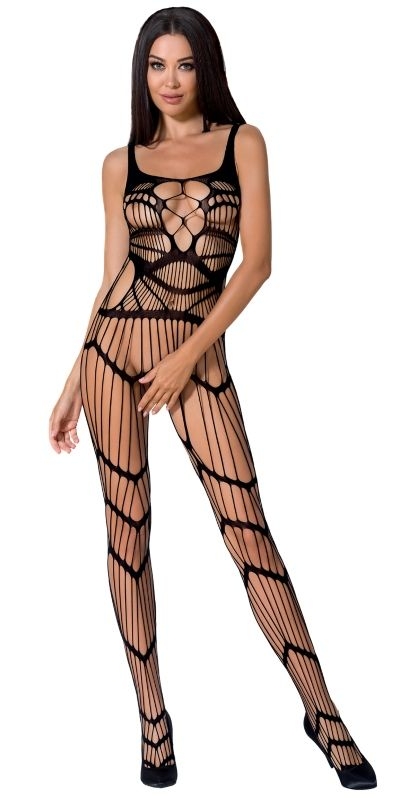 BODYSTOCKING **SPICY** Corpo di lingerie nero con design sexy.