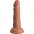 King cock elite - dildo realistico in silicone 15,2 cm candy