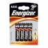 4 batterie alcaline aaa