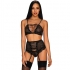 Set di lingerie nera basitta straordinario