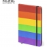 Blocco note 15 x 21 bandiera lgbt