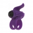 Anello per il pene con vibrazione bullet lastic ring adrien lastic roxo