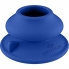 Chrystalino - ventosa in silicone - blu