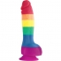 Colors pride edition pene in silicone 15cm