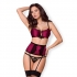 Insieme di lingerie elegante e sensuale