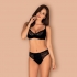 Insieme di lingerie erotica elegante e sexy.