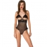 Intimo body sexy in tulle elasticizzato