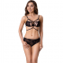 Set di lingerie nero, sexy ed elegante