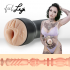 Replica realistica masturbatore manuale pene leigh raven