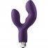 Vibrazione doppia con 10 funzioni, silicone viola