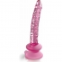 Dildo in vetro numero 86 di icicles con ventosa