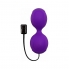 Kegel vibe balls - sfere in silicone con vibrazione - viola