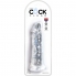 King cock clear - pene realistico 19,7 cm trasparente