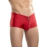 Boxer rosso con zip frontale