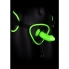 Ahia! - imbragatura con strap-on e glow in the dark - glow in the dark