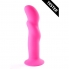 Dildo in silicone viola neon da 20 cm