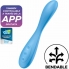 Vibratore g-spot flex 4 con app satisfyer connect blu