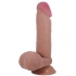 Dildo realistico con ventosa, materiale tpr