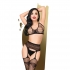 Insieme sensuale ed elegante di lingerie provocante.